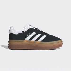 Adidas Gazelle Bold Platform Black and White Sneakers 7